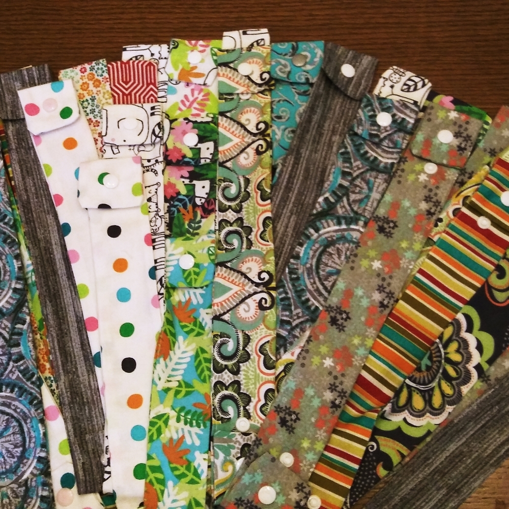 Headbands adaptable to any face masks.